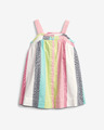 GAP Baby Stripe Button Šaty detské